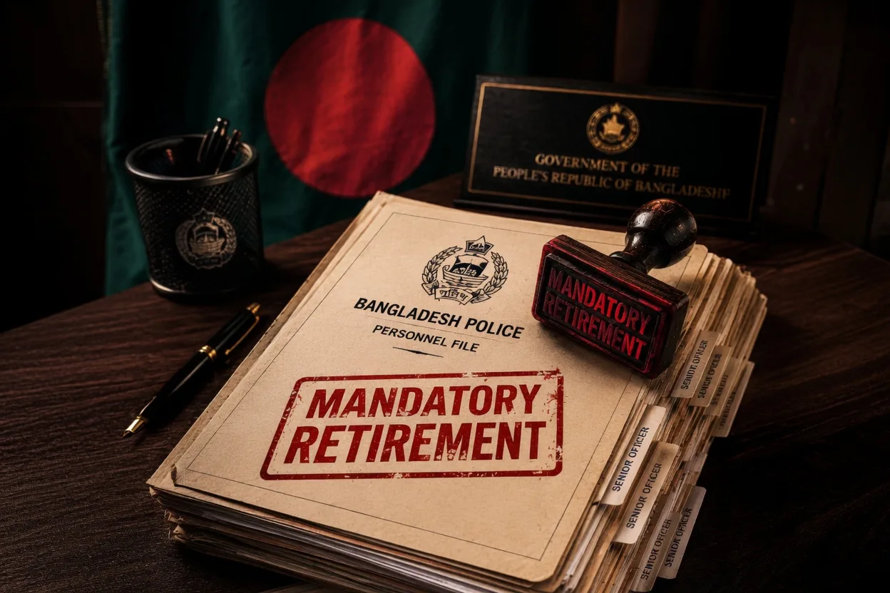 Govt sends 33 senior police officers into mandatory retirement after 25 years of service