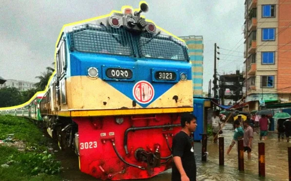 CTG-Cox's Bazar trains stranded with passengers as tracks go underwater due to heavy rain