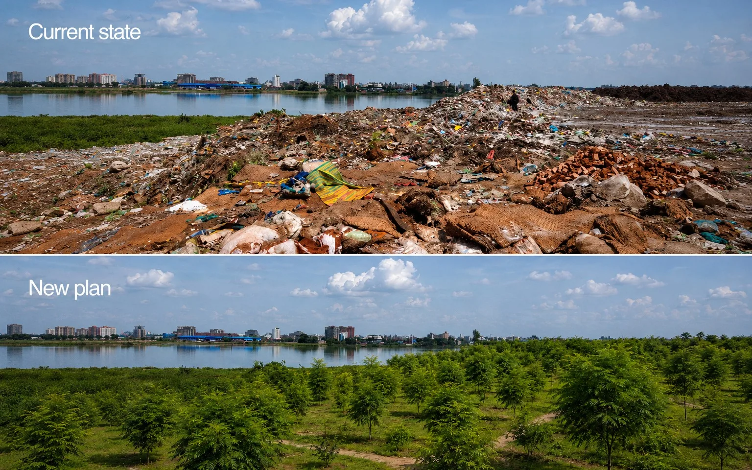 Dhaka-Aricha waste dump to be cleared & replaced with neem trees on PM’s orders