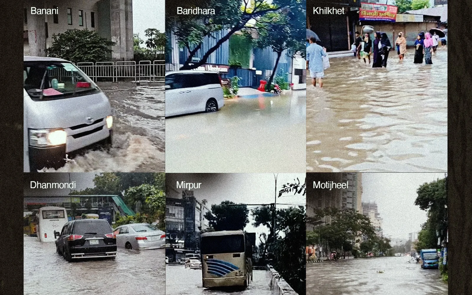 Dhaka submerged after heavy rain; many schools, universities & offices move online