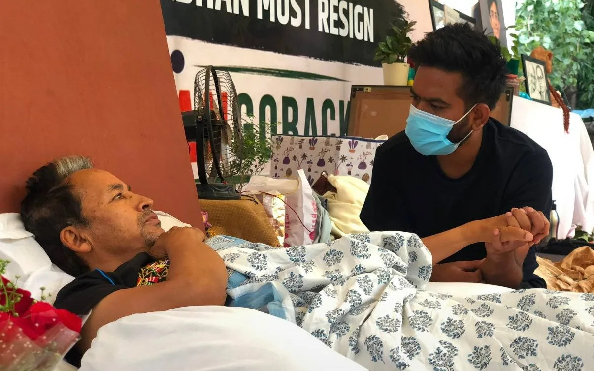 CJP founder Abhijeet Dipke begins hunger strike in India after police remove Sonam Wangchuk