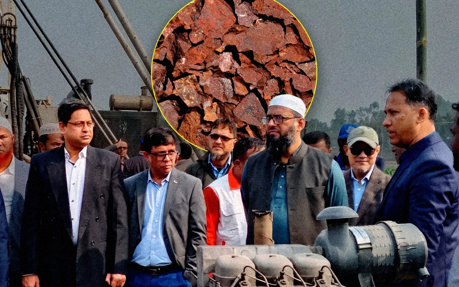 Exploration resumes for iron ore deposit after 6 decades in Rangpur