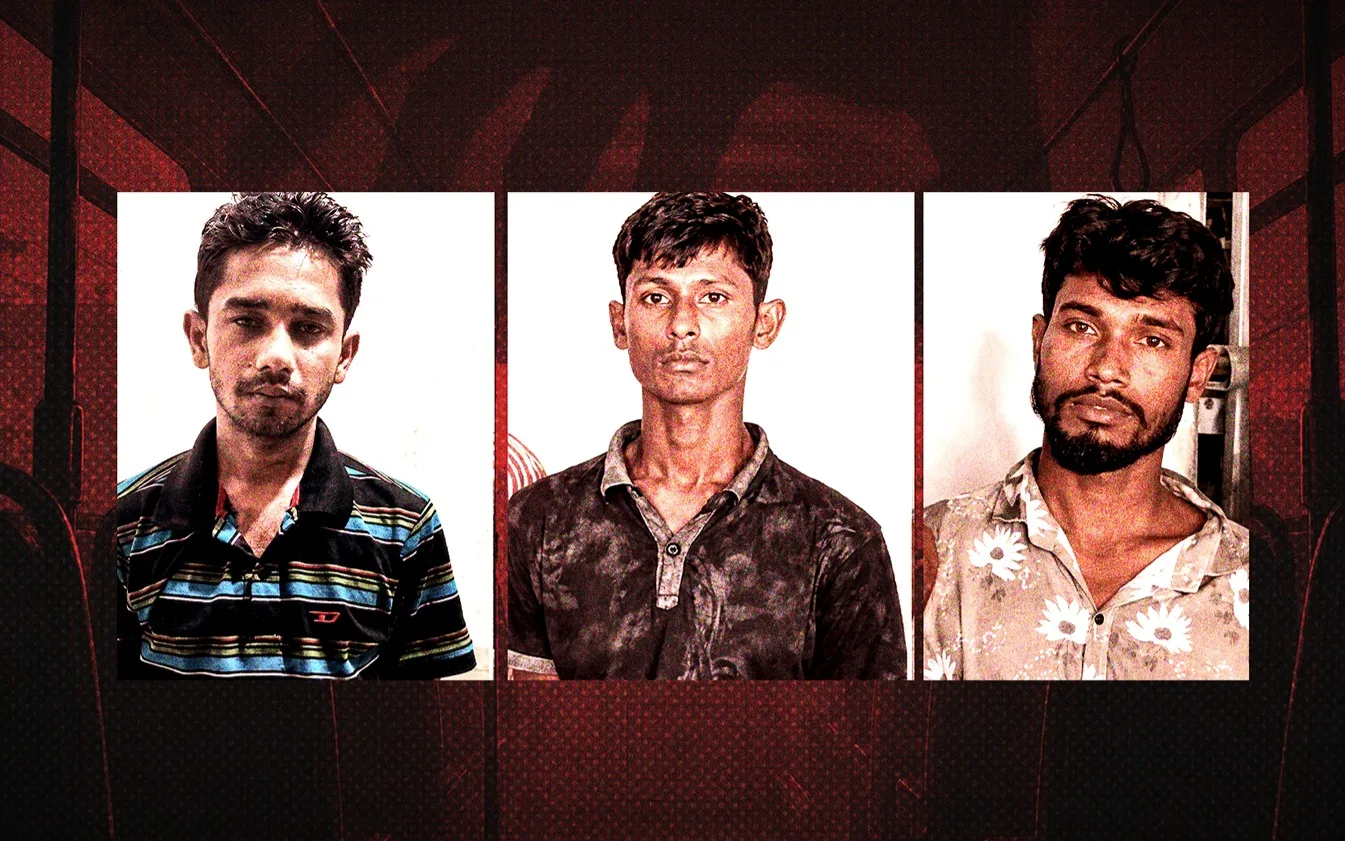 3 men including bus driver & helper arrested over attempted rape on moving bus in Ashulia
