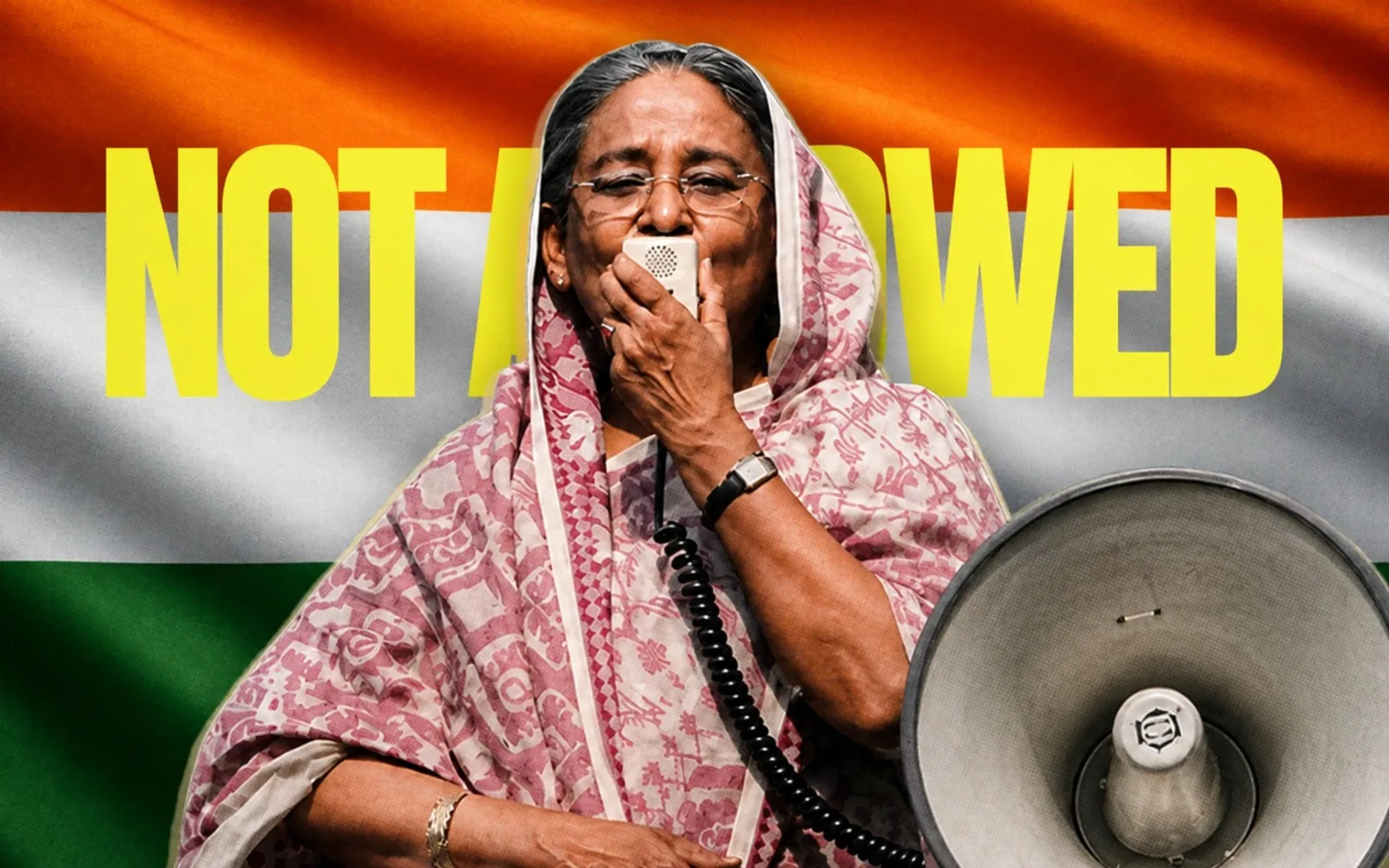 Hasina cannot use Indian territorry for politics, says Indian govt