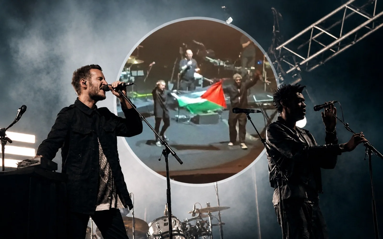 Singapore bans British band 'Massive Attack' after pro-Palestine display at concert