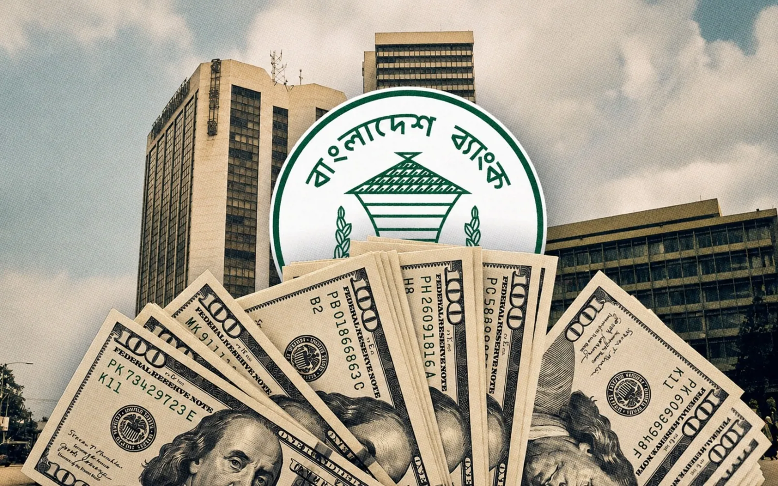 BB informally tells banks not to buy dollars above Tk123.82 as import payment pressure grows