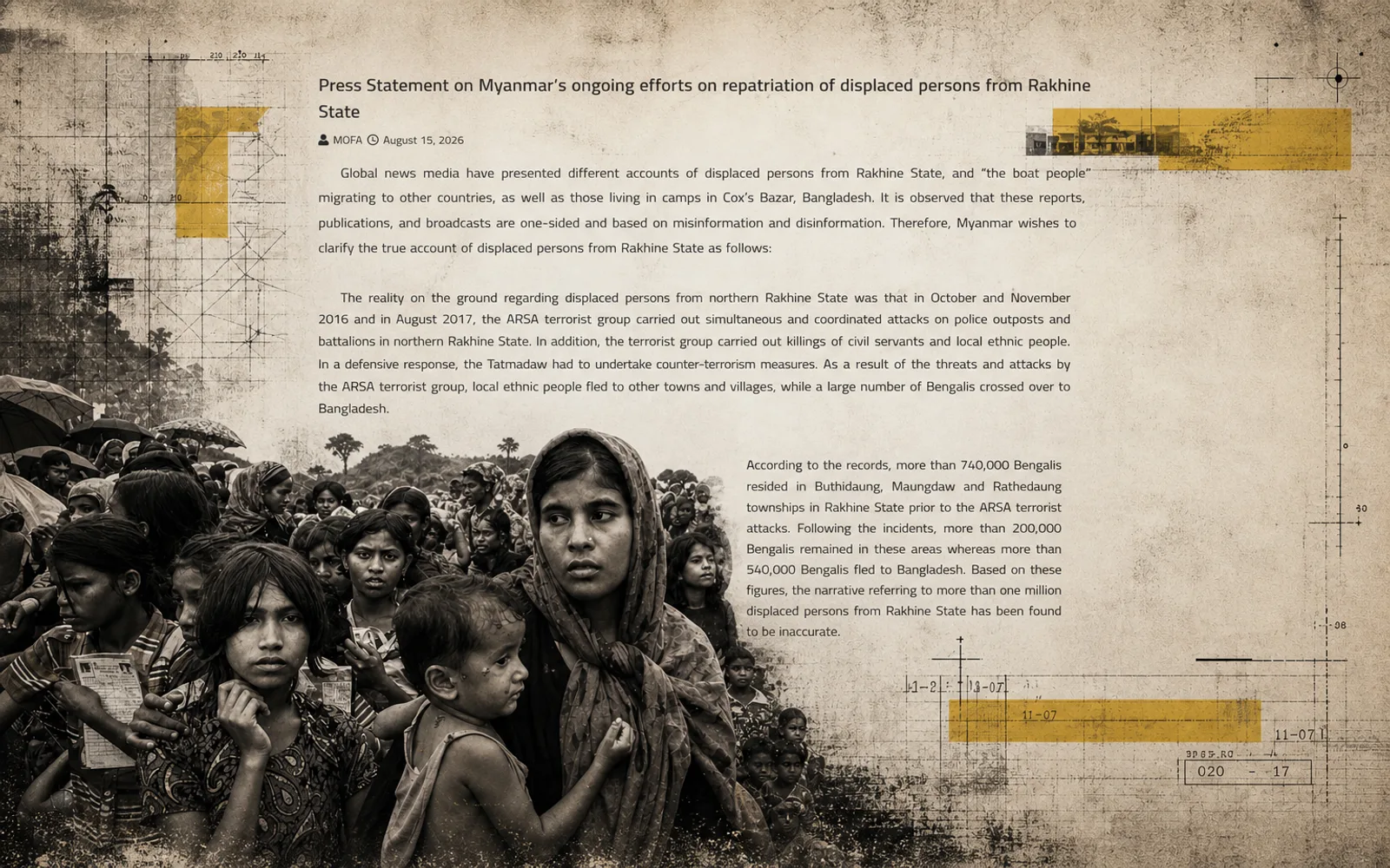 What’s Bangladesh conveying to Myanmar over the Rohingya? 