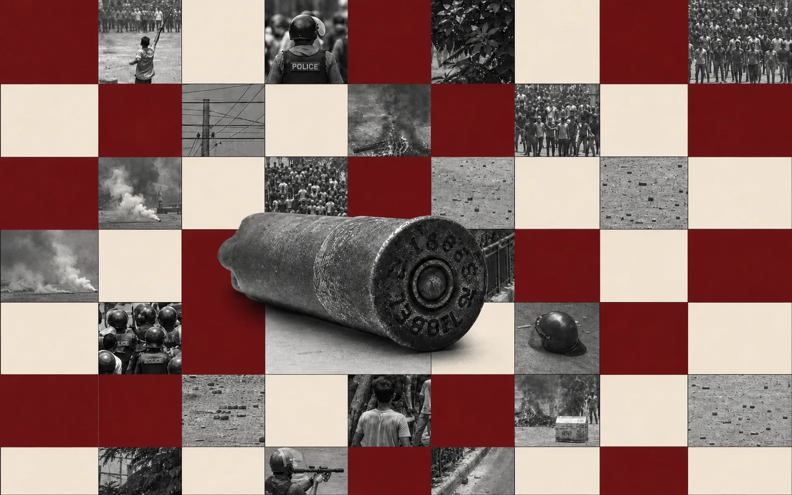 A used shotgun shell; each cartridge can release hundreds of metal pellets.
