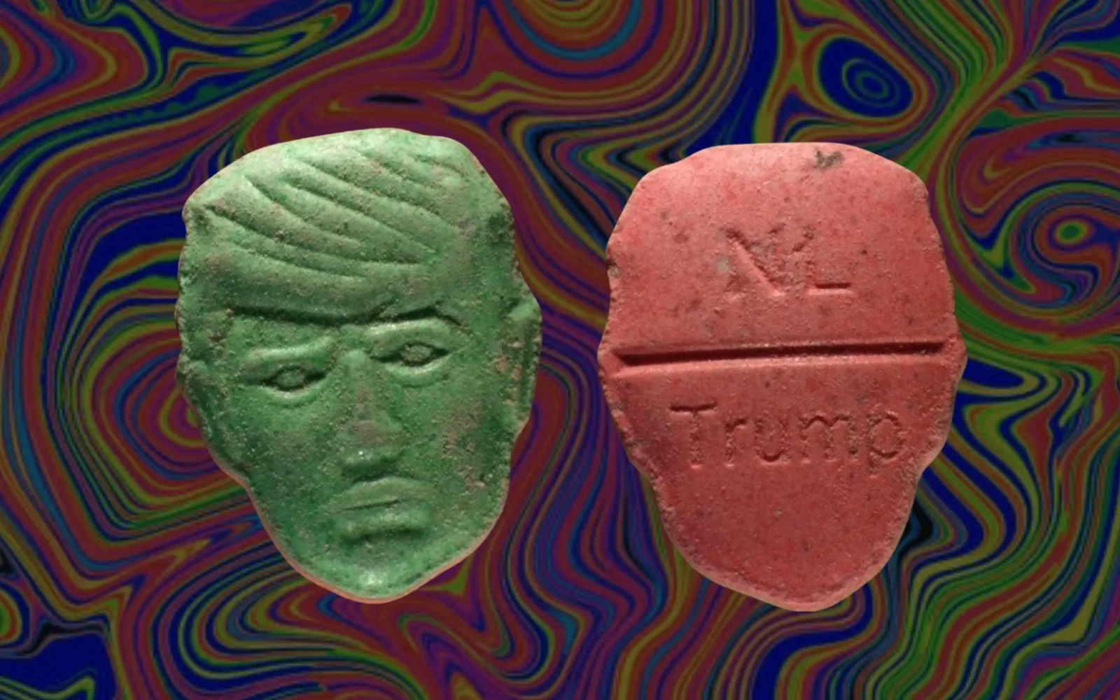 Trump-Faced Ecstasy Could Stop Your Heart