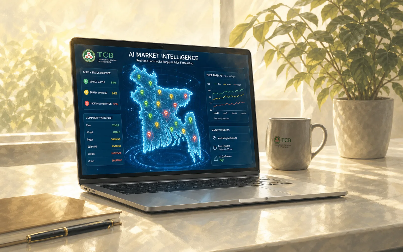 TCB Plans AI Push to Steady Essential Goods Market