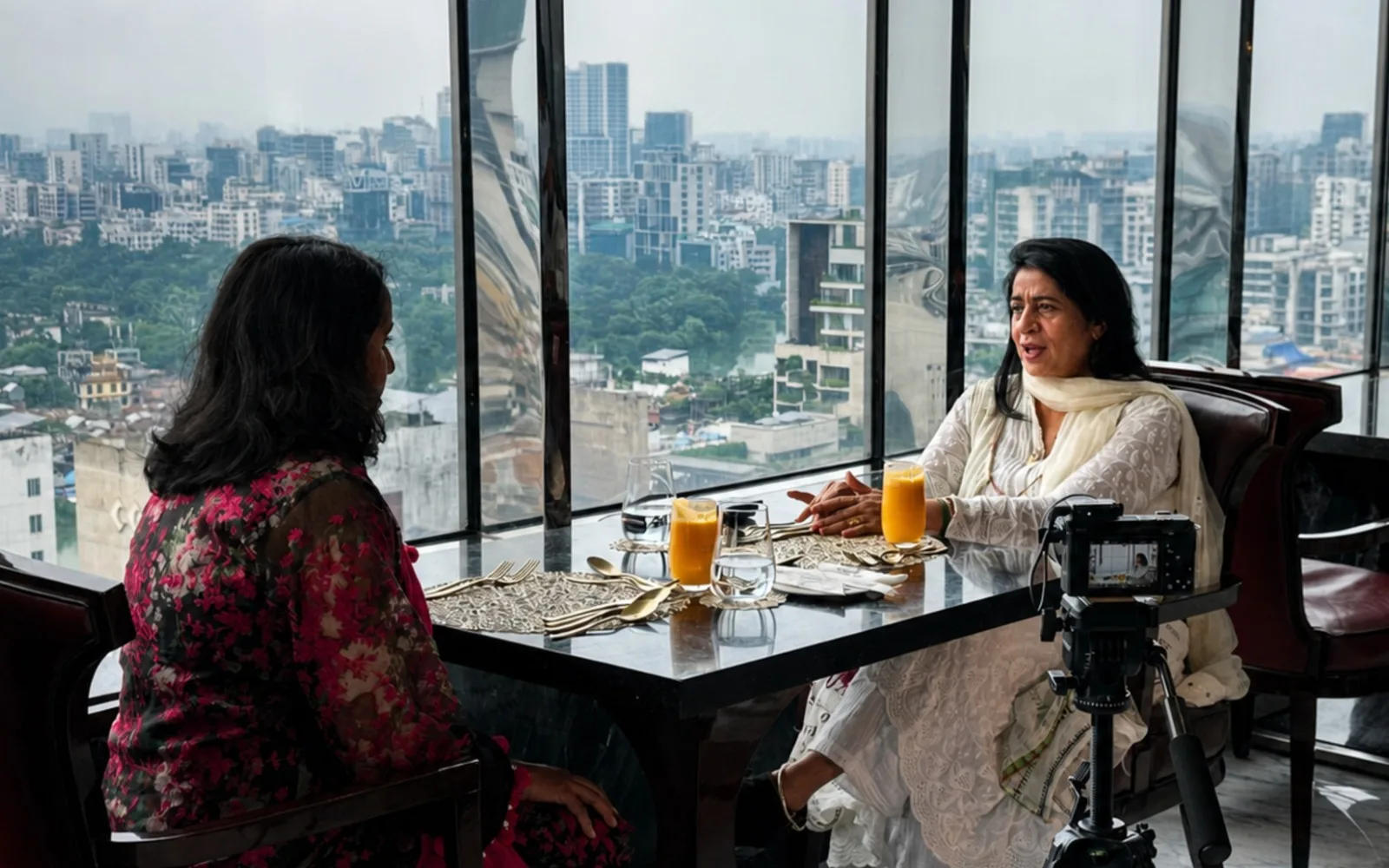 Rokeya Sultana discusses her Madonna series and the challenges facing Bangladeshi artists abroad.