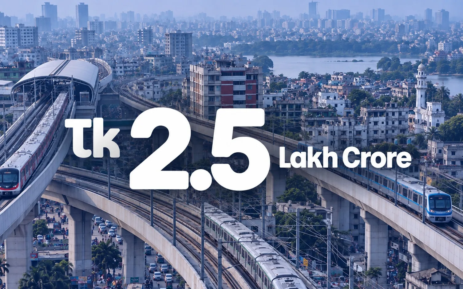 Three New Metro Rail Projects Approved at Tk2.5 Lakh Crore