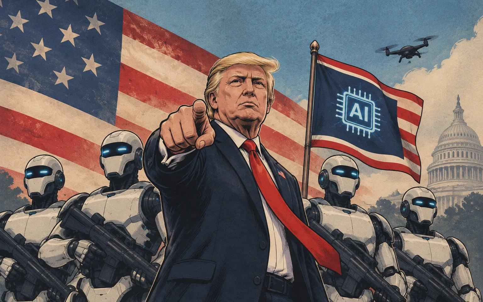 Trump announces plan to create “AI Force”