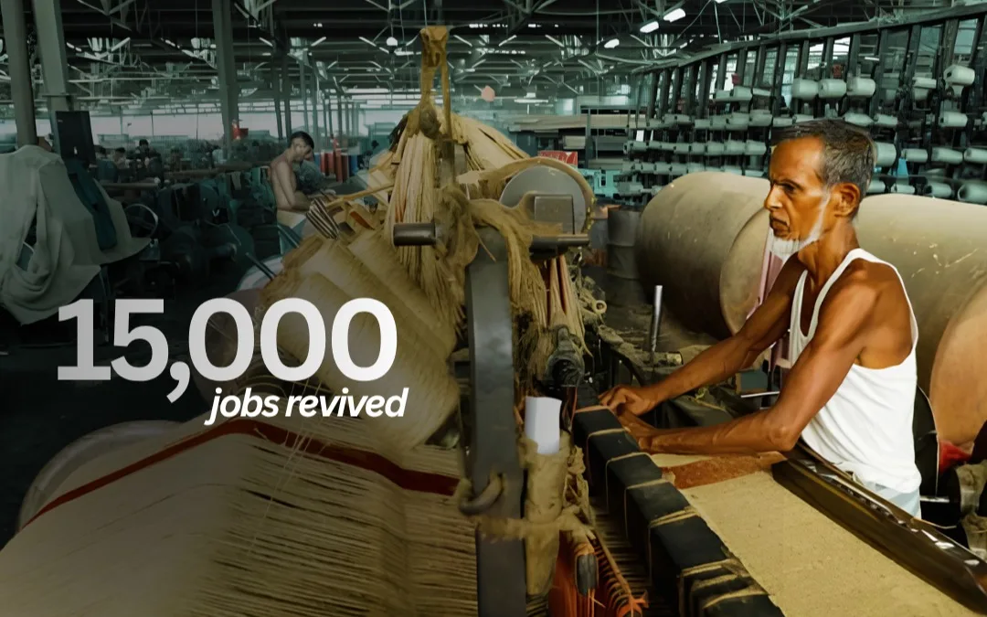 Abul Khair Group Reopens Four Closed Jute Mills
