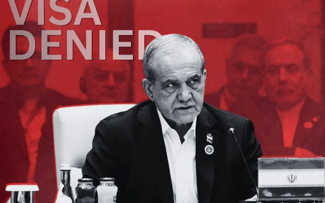 US Denies Visa to Pezeshkian’s UN Delegation