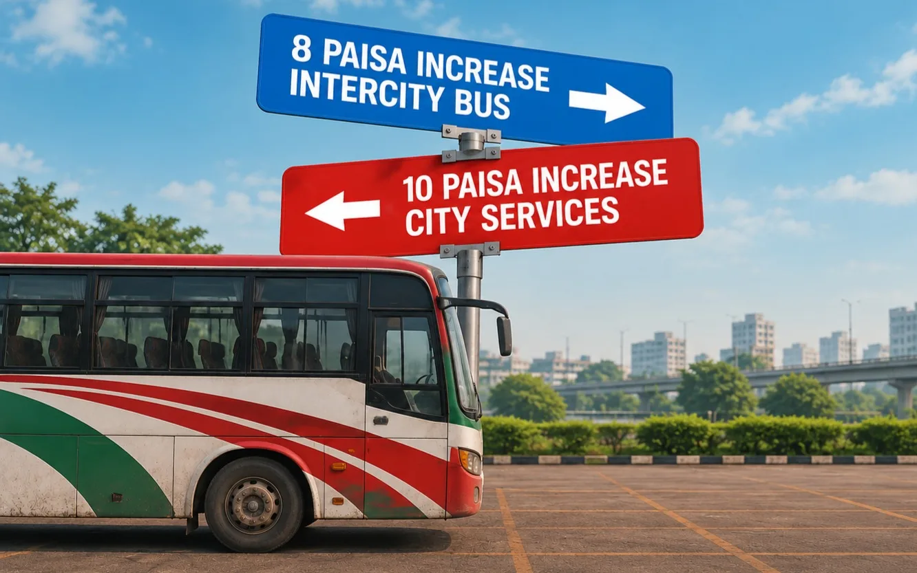 Jatri Kalyan Proposes 8-Paisa Intercity Bus Fare Hike