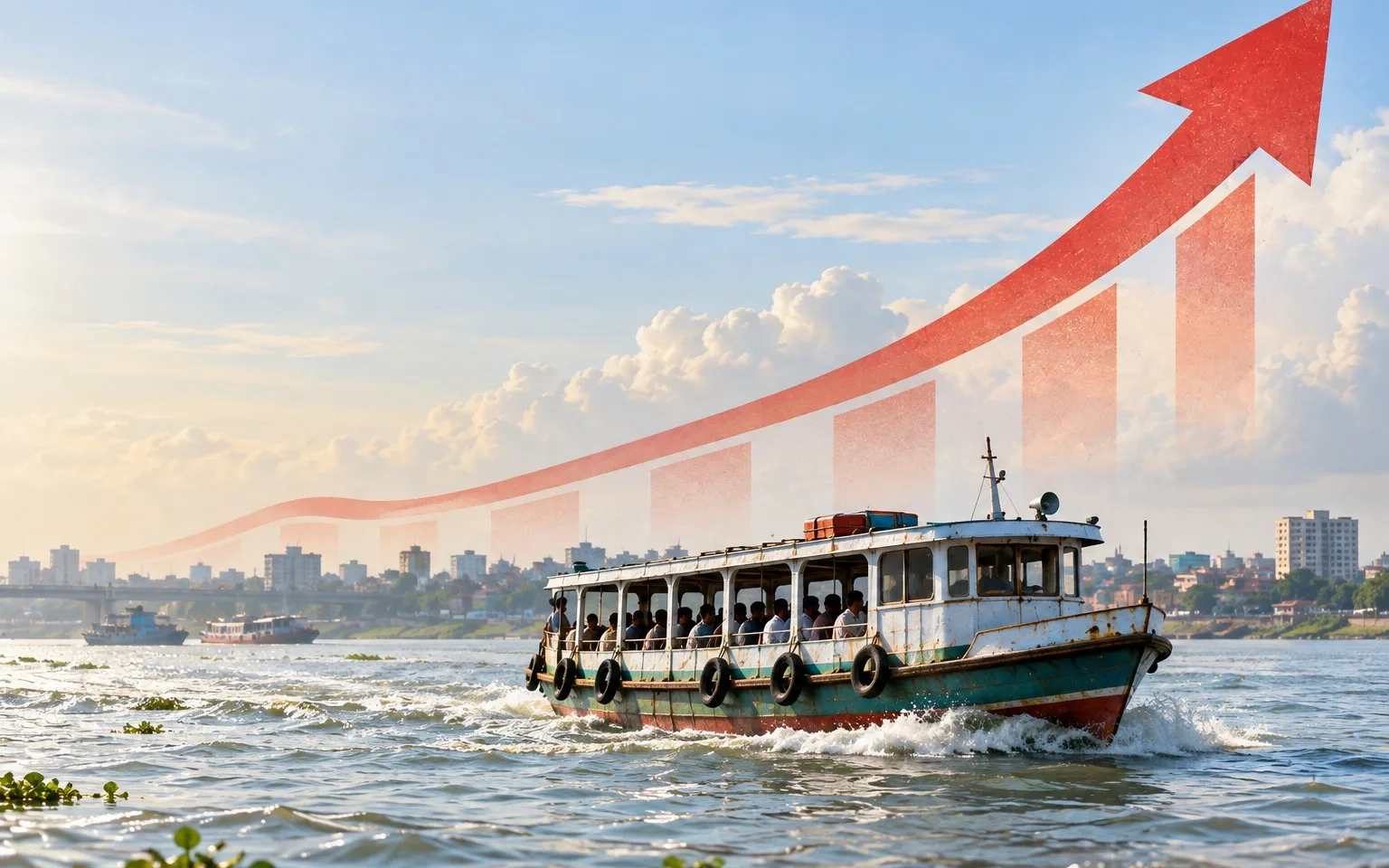 Water Transport Fares Rise 7.54% After Fuel Price Hike