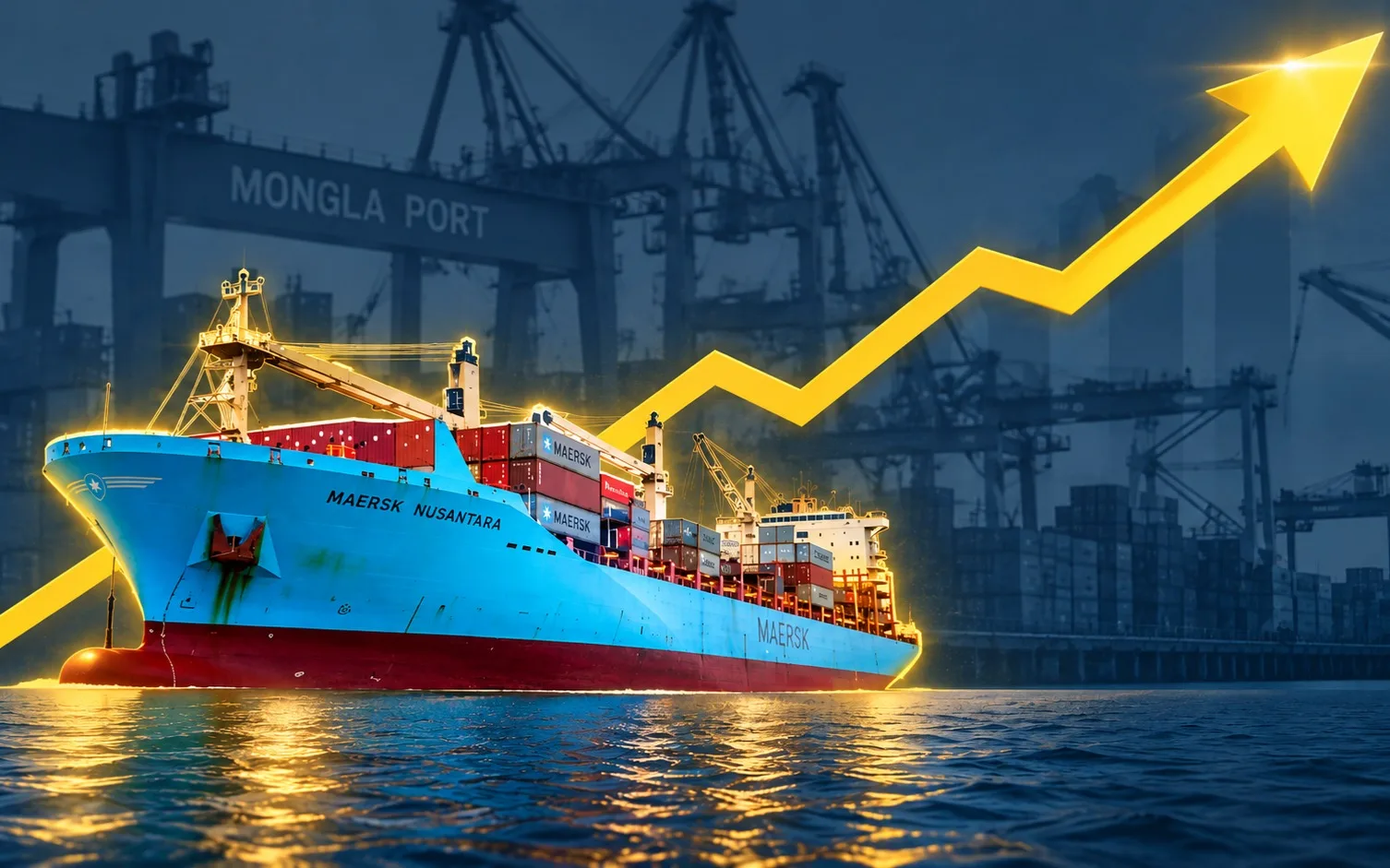 Mongla Port Earns Record Tk 388 Crore Revenue in FY26