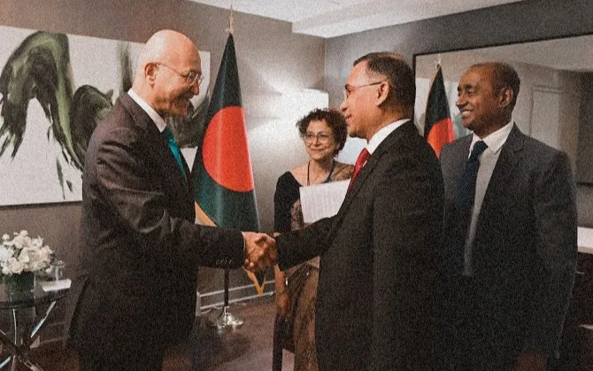 Tarique, UNHCR chief discuss sustainable solution to Rohingya crisis
