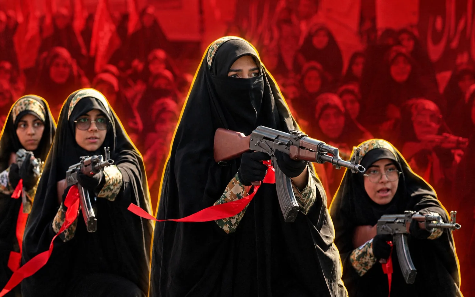 Iranian Women Take Up Arms as Tehran Prepares for War