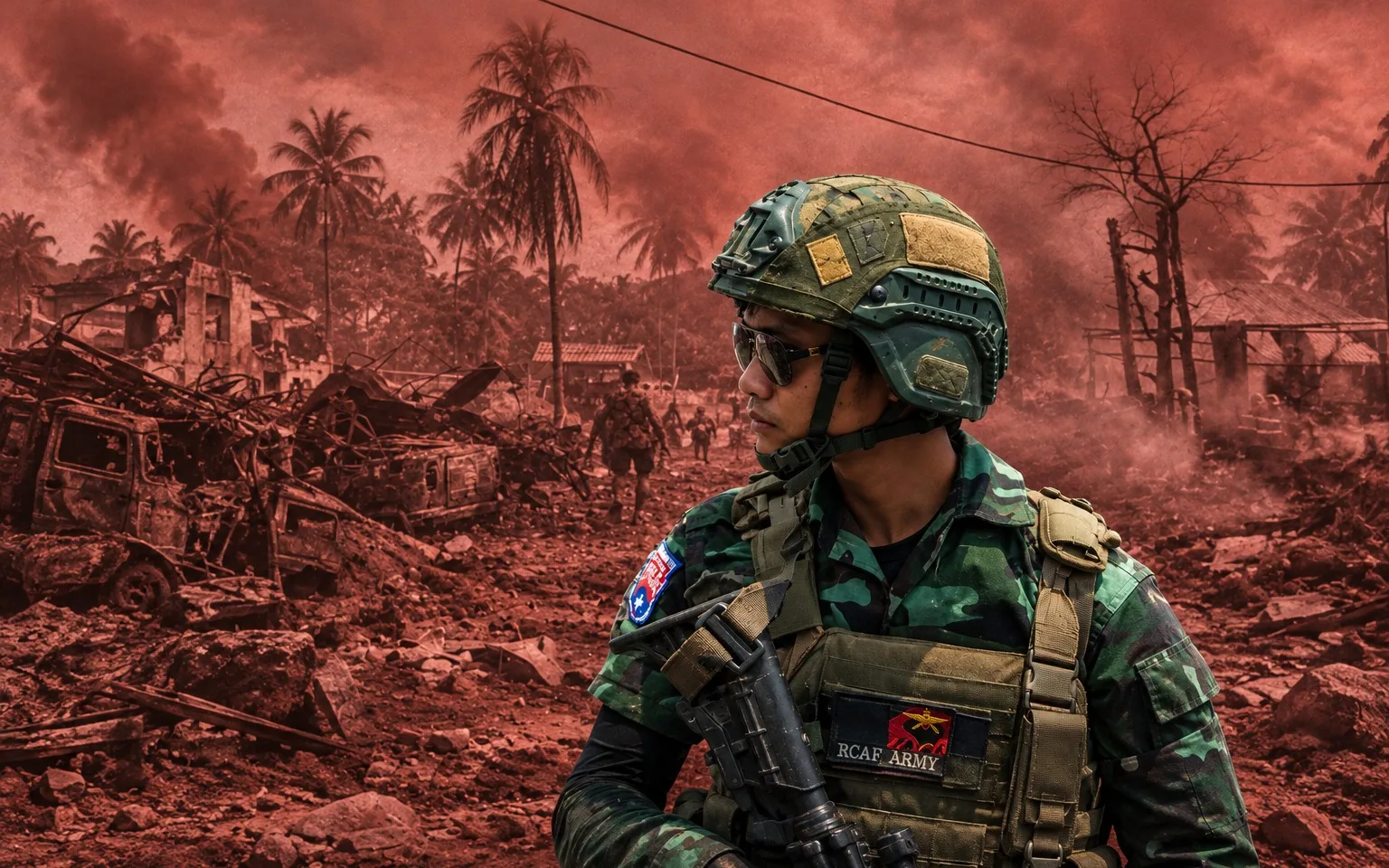 Rakhine Airstrikes Continue