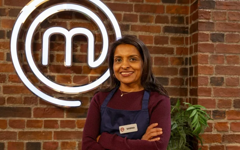 Sabina Khan (left) and Ismail Hussain (right)made their presence felt in the kitchen at *Masterchef UK*.