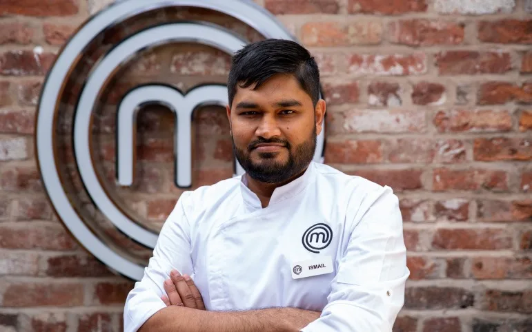 Sabina Khan (left) and Ismail Hussain (right)made their presence felt in the kitchen at *Masterchef UK*.