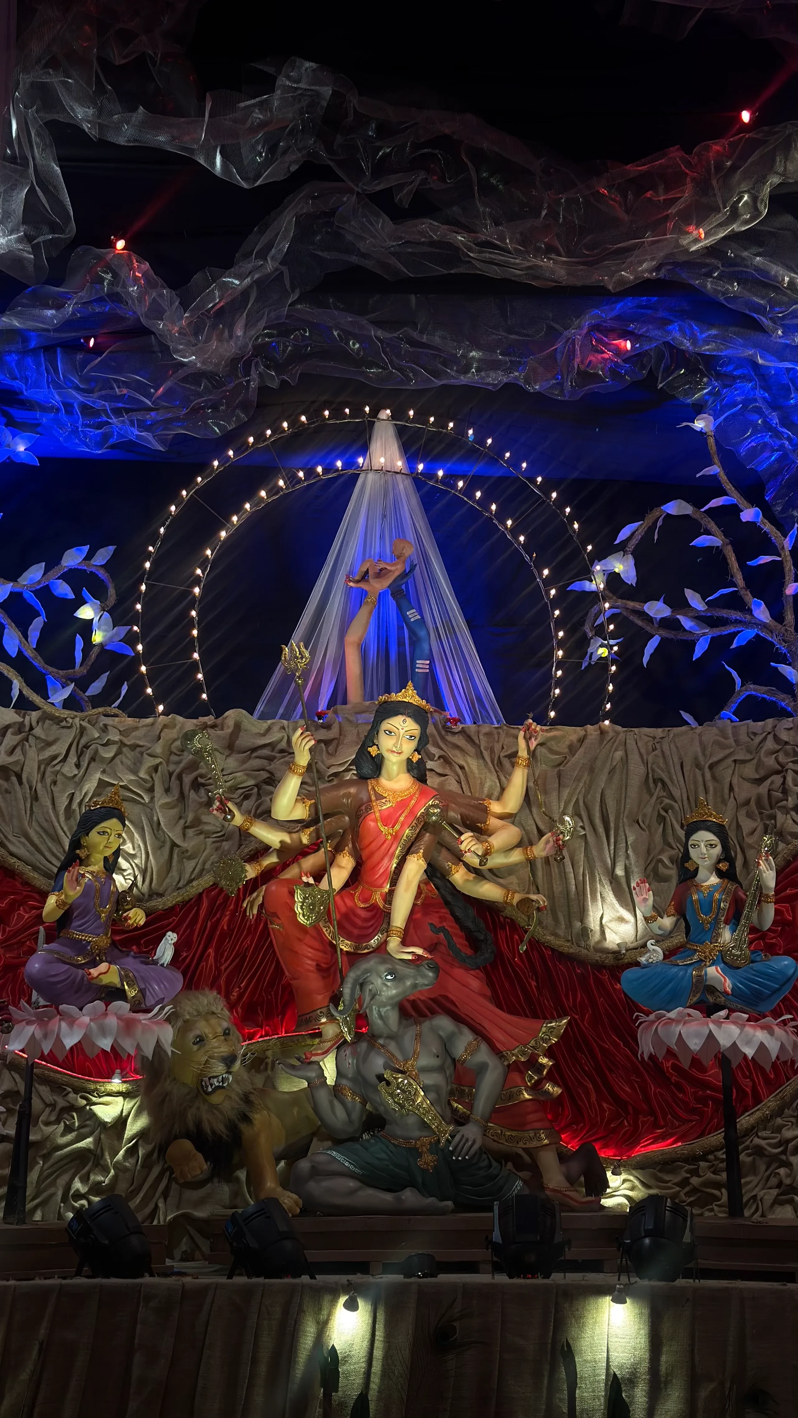 What a Durga I Saw, Chacha!