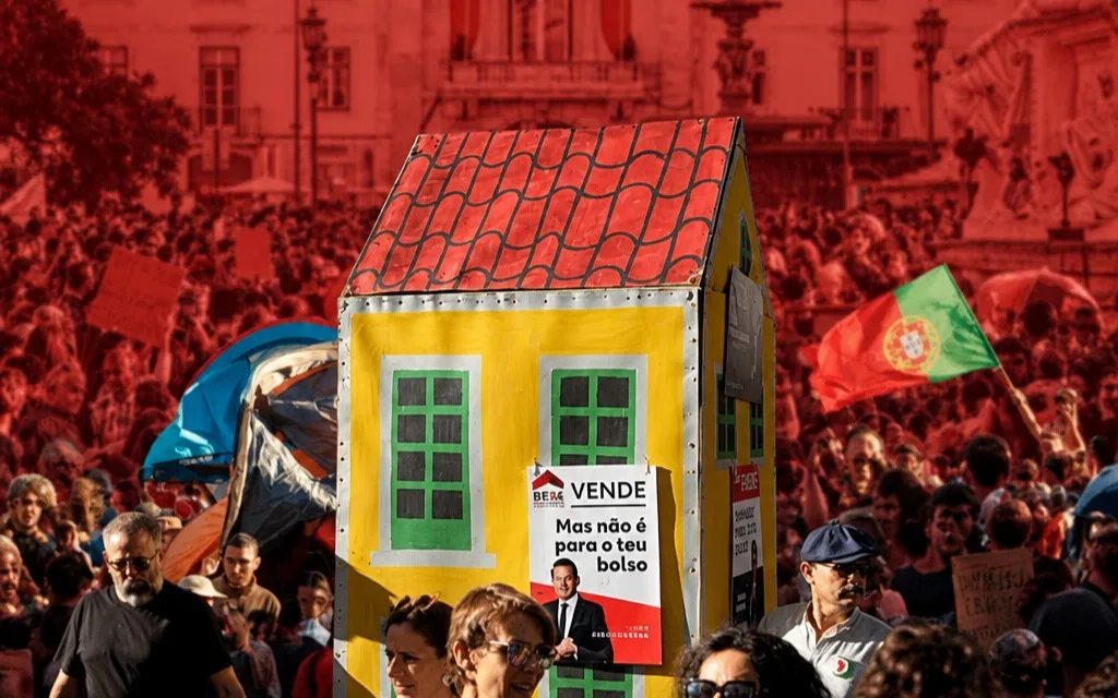 Tens of Thousands Protest Housing Crisis and Rising Living Costs in Portugal
