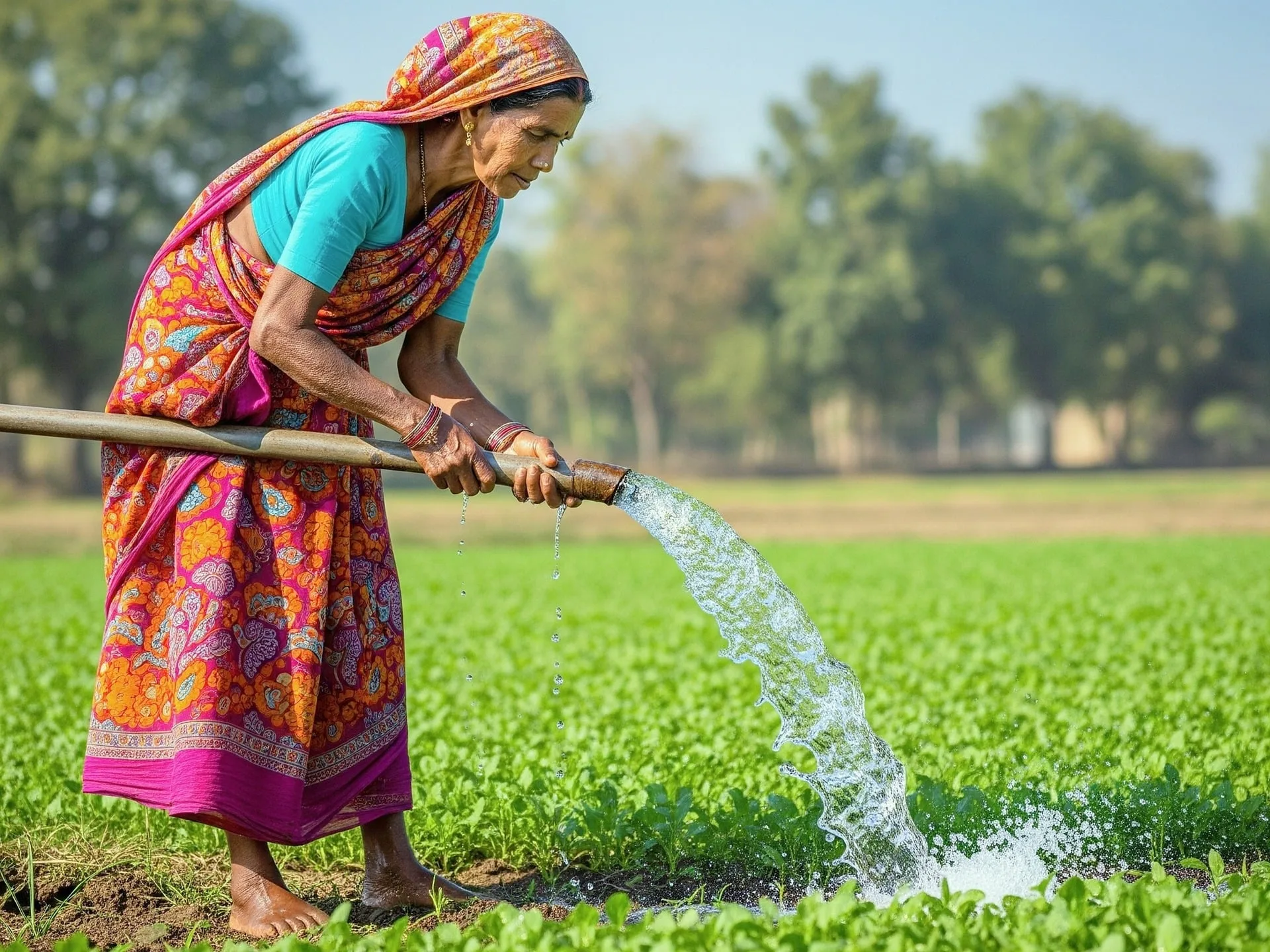 With the looming water bankruptcy looming ever nearer, farming like this may no longer be sustainable sooner than we think